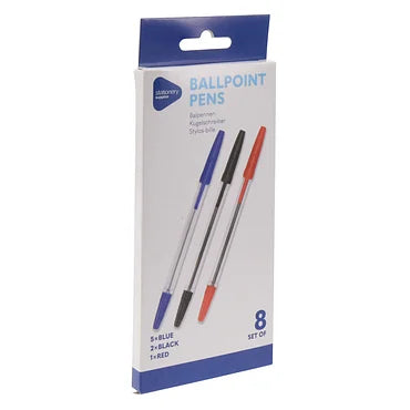 Balpennen in 3 Kleuren