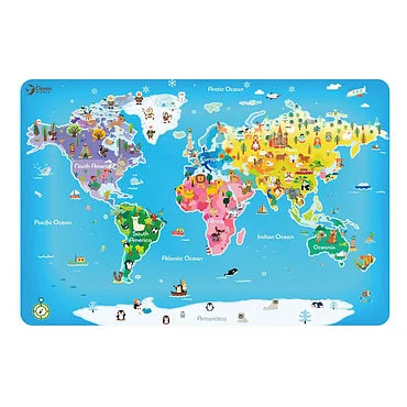 Classic World Houten Legpuzzel Wereldkaart
