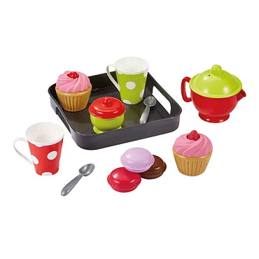 Ecoiffier 100& Chef Cupcakes op Dienlad Speelset