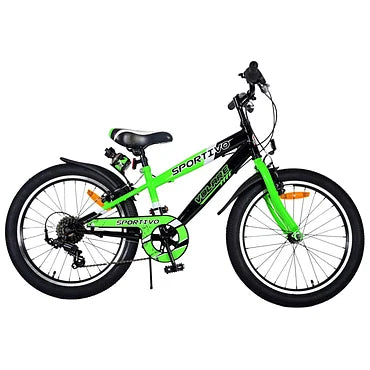 Volare Sportivo Fiets - 20 inch - Groen - 7 versnellingen