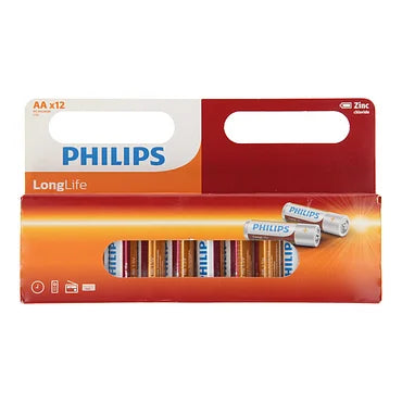 Philips Longlife Batterij Zinc AA/R6