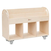 Classic World Mobiele Boekenkast Hout