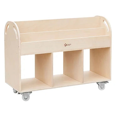 Classic World Mobiele Boekenkast Hout