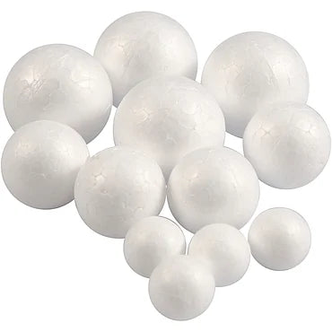 Styropor Ballen Wit