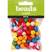 Houten Kralen Mix 10mm