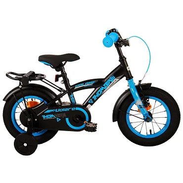 Volare Thombike Fiets - 12 inch - Zwart Blauw