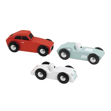 Classic World Houten Sportauto's Set
