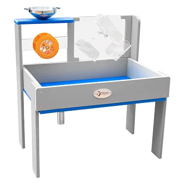 Classic World Houten Zand- en Watertafel Grijs Blauw