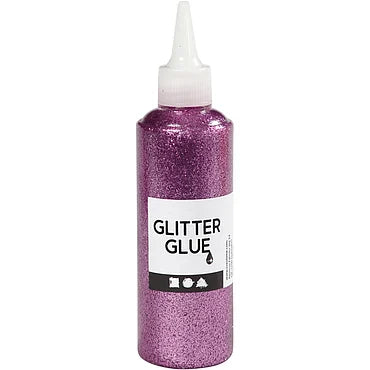 Glitterlijm Paars