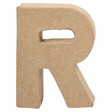 Letter Papier-maché - R