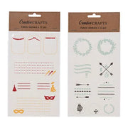 Stoffen Stickers