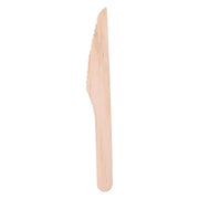 Wegwerp Mes Hout 16cm