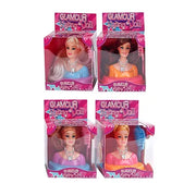 Kappop Glamour met Haarborstel