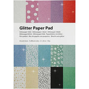 Glitterpapier Blok A4 150gr