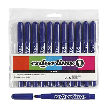 Donkerblauw Jumbo Stiften