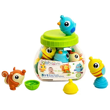 Lalaboom - Educatieve kralen met 3 dieren