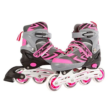 Kinder Skeelers Roze/Grijs