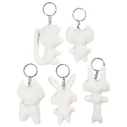 Stoffen Dieren Sleutelhanger