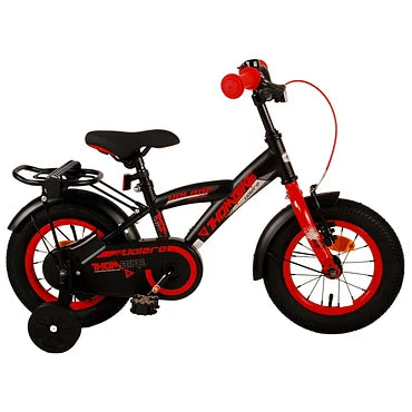 Volare Thombike Fiets - 12 inch - Zwart Rood