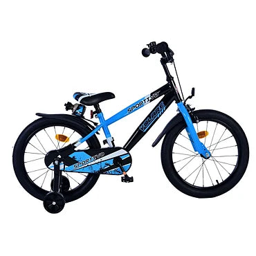 Volare Sportivo Fiets - 18 inch - Blauw Zwart