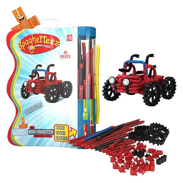 Spaghetteez Wiggly Roadsters Flexibele Bouwstaafjes