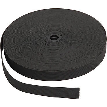Elastiek Dikte 20mm Zwart