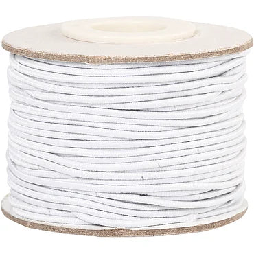 Elastiek Dikte 1mm Wit