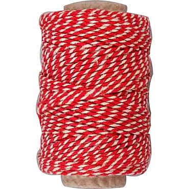 Katoenkoord Rood/wit