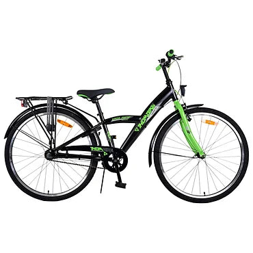 Volare Thombike Fiets - 26 inch - Zwart Groen -