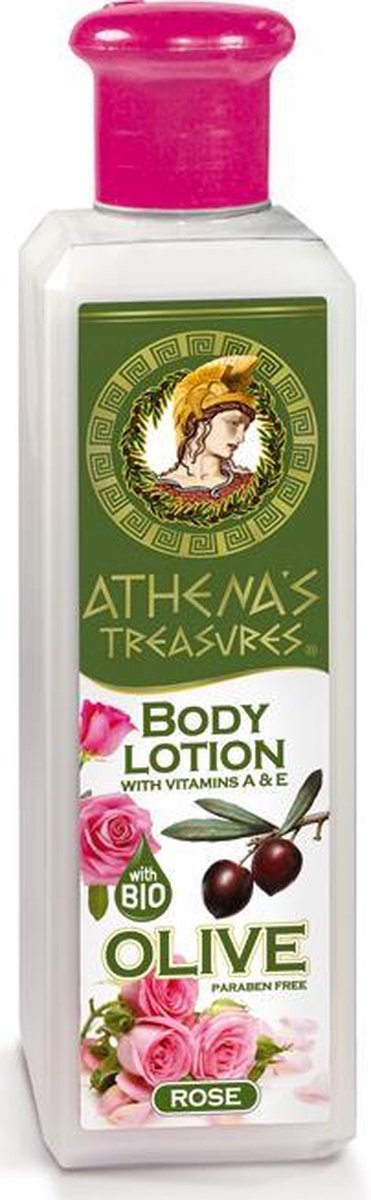 Pharmaid Athenas Treasures Body Lotion Rose Bio Olive Oil 250ml | Moisturizer Skincare