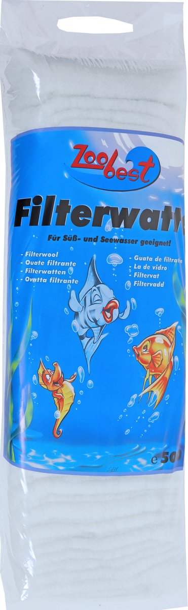 Zoobest filterwatten wit