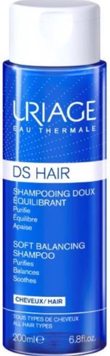 MULTIBUNDEL 5 stuks Uriage Ds Hair Soft Balancing Shampoo 200ml