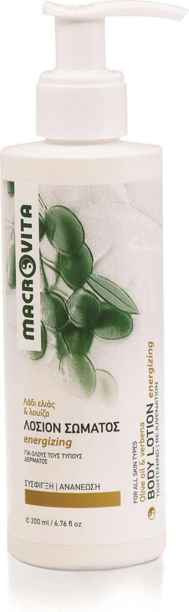 Macrovita Bodylotion Energizing met Citroenverbena
