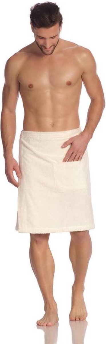 Vossen Saunadoek Thilo - Ivoor one size