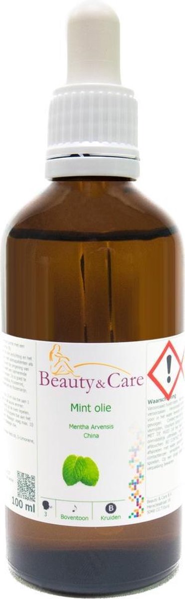 Beauty & Care - Munt olie - 100 ml - etherische olie