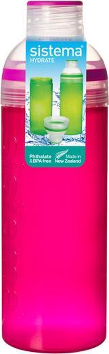 Sistema Hydrate Trio - 700 ml drinkfles - roze