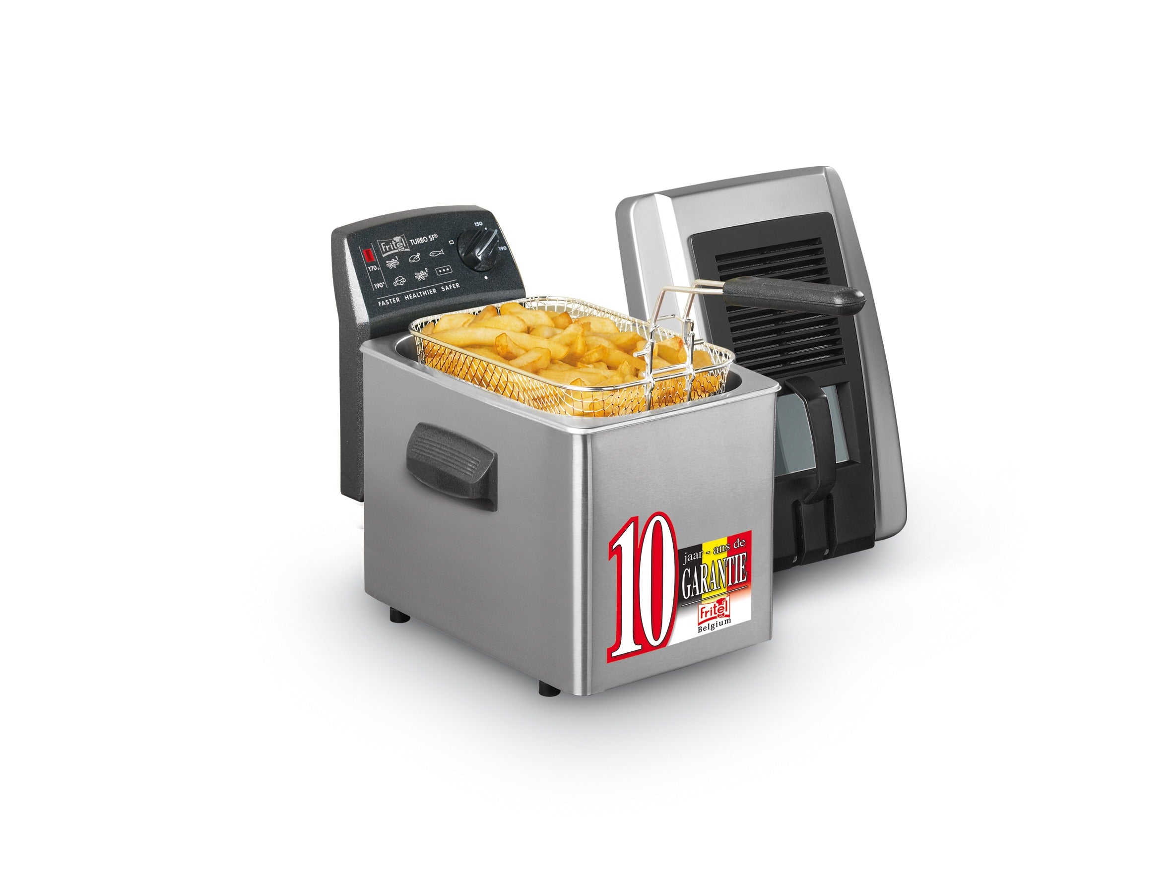 Fritel TURBO SF 4371 Frituurpan Zilver