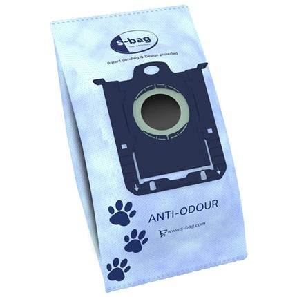 AEG GR203S S-bag long performance Anti-odour 4-bags Stofzak Wit
