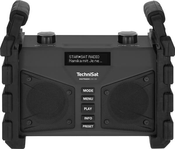 TechniSat Digitradio 230 DAB radio Zwart