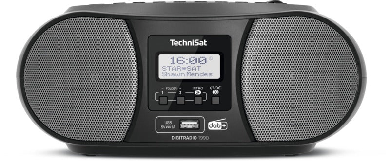 TechniSat Digitradio 1990 DAB radio Zwart