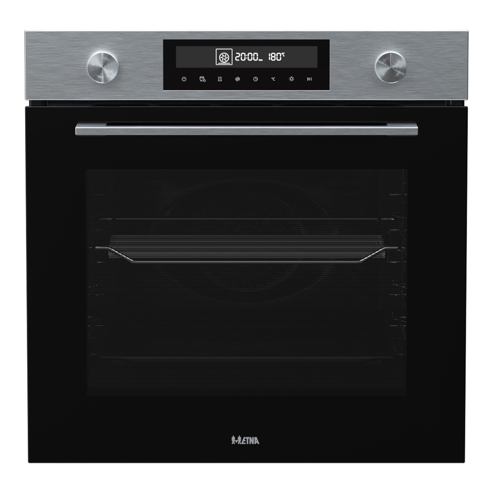 Etna OM470RVS Inbouw oven Zwart