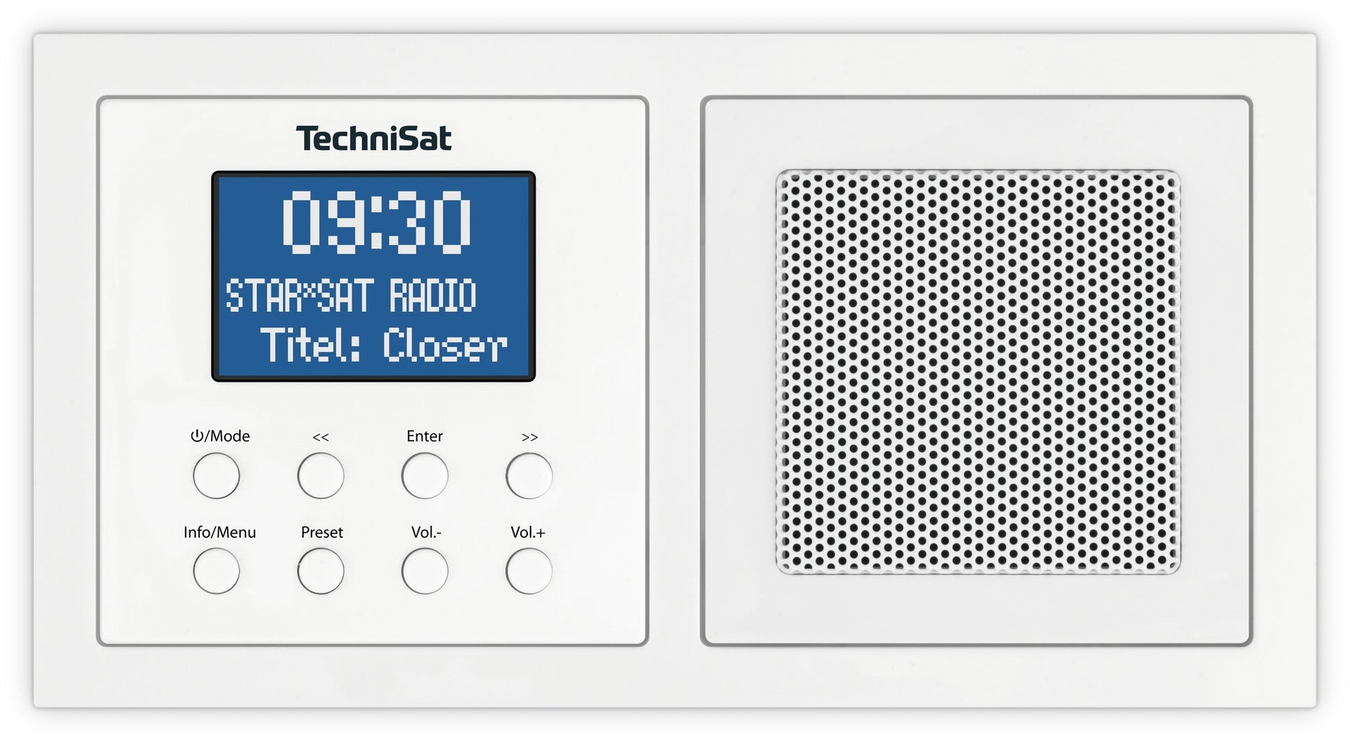 TechniSat UP1 DAB radio Wit