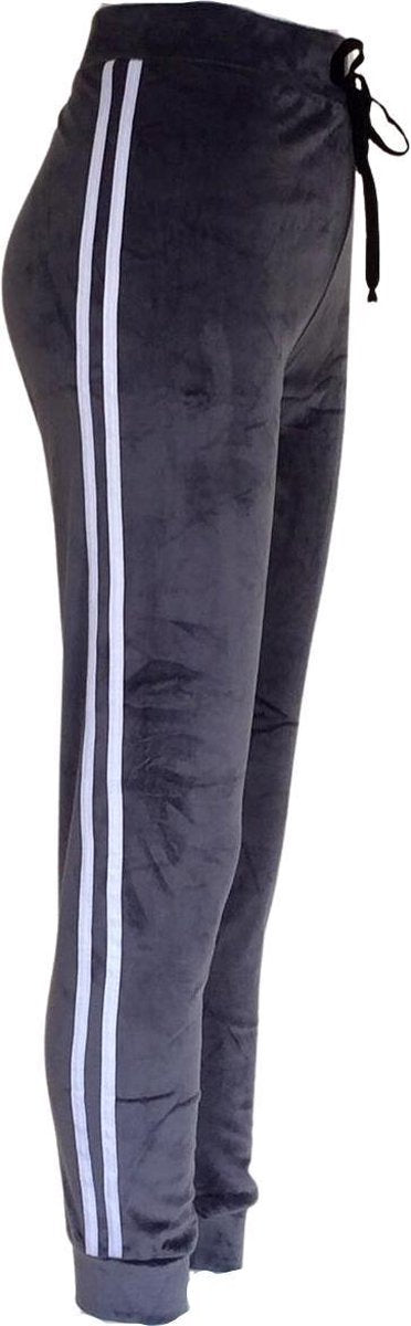 Stijlvolle Dames Joggingbroek / Trainingbroek / Sportbroek | Sweat Pants |  Paars - S