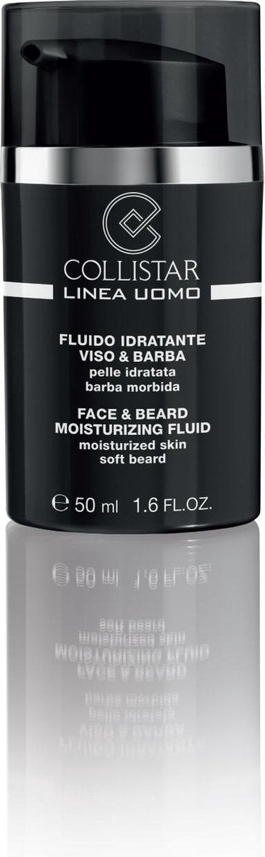 Collistar Face and Beard Moisturizing Fluid - 50 ml - Dagcreme