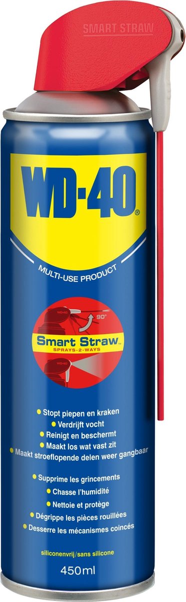 WD-40 31237/EU Multispray met smart straw - 450 ml - 24 stuks