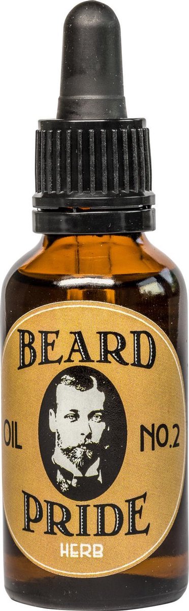 Beardpride Baardolie Herb - Bio 30ml - Baardverzorging - natuurlijke oliën