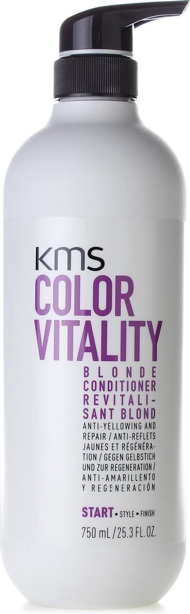 KMS California ColorVitality Blonde Conditioner 750ml - Conditioner voor ieder haartype
