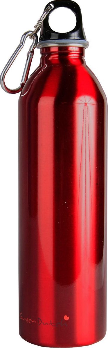 Greendutch Drinkfles - 0.6 l - Metallic Rood