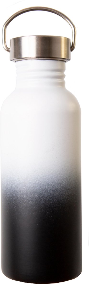 Retulp - Urban Fusion - Black/White - 600ml - Drinkfles