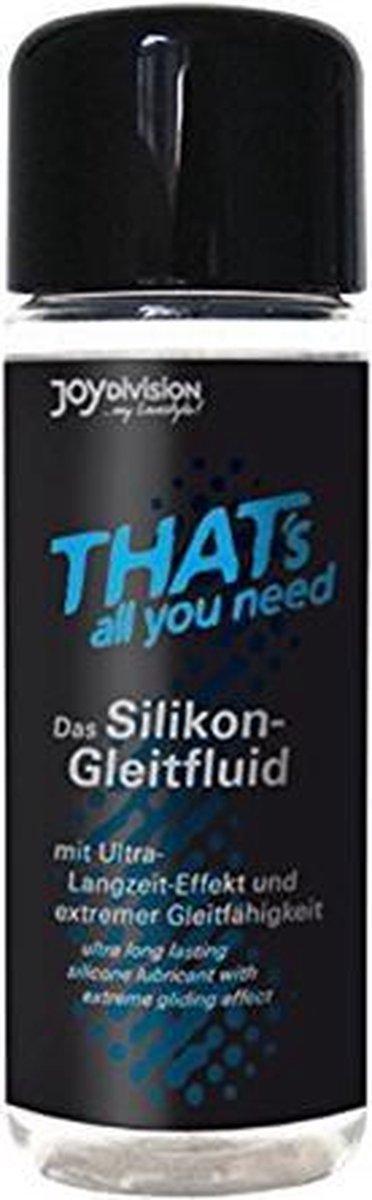 Joydivision - That's All You Need Siliconen Glijmiddel - 100 ml